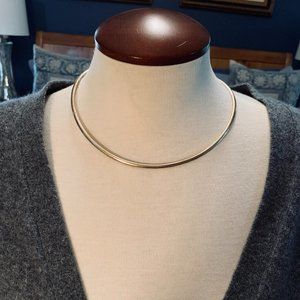 Silver choker